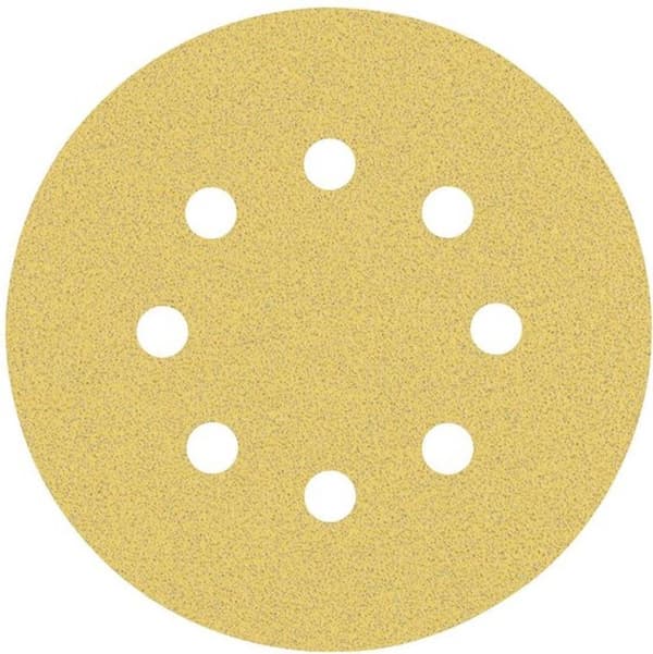 Bosch 2608900910 EXPERT slibeark C470 Bedst til træ og maling - 125 mm - K80 - 8 huller (50 stk)