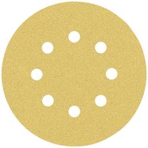 Bosch 2608900910 EXPERT slibeark C470 Bedst til træ og maling - 125 mm - K80 - 8 huller (50 stk)