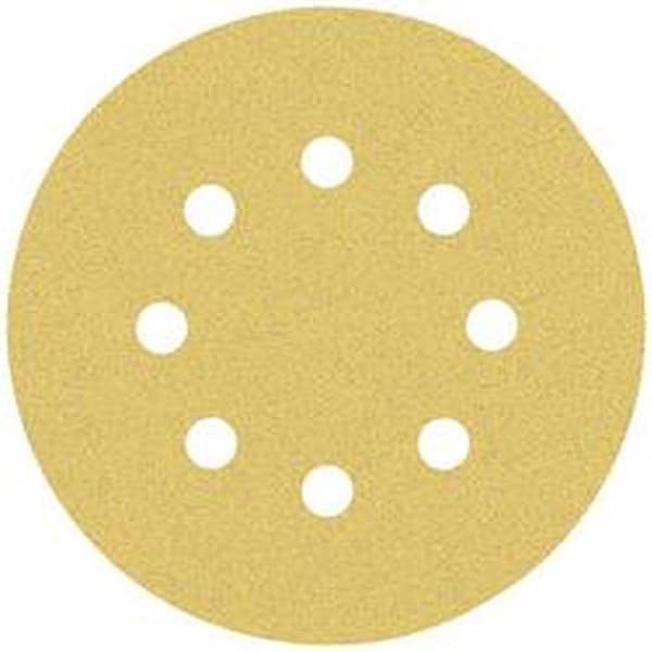 Bosch 2608900910 EXPERT slibeark C470 Bedst til træ og maling - 125 mm - K80 - 8 huller (50 stk)