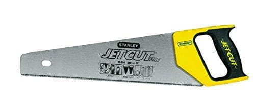 Stanley JetCut handsåg (fin, 380 mm längd, 11 tänder/tum, bi-material, hårdspetsade tänder, 45°/90° stopp) 2-15-594