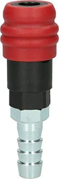 Miniatyrbild 5 av 6: KS TOOLS Werkzeuge-Maschinen GmbH 2-stegs tryckluftssäkerhetskoppling med slangmunstycke, 14,5 mm (999,9098)