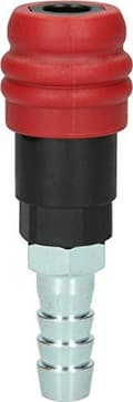 Miniatyrbild 6 av 6: KS TOOLS Werkzeuge-Maschinen GmbH 2-stegs tryckluftssäkerhetskoppling med slangmunstycke, 14,5 mm (999,9098)