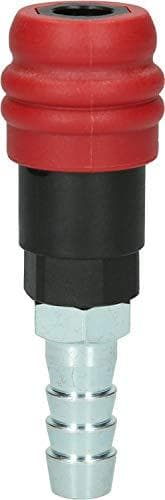 KS TOOLS Werkzeuge-Maschinen GmbH 2-stegs tryckluftssäkerhetskoppling med slangmunstycke, 14,5 mm (999,9098)