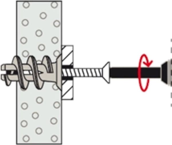 Fischer gipspladestik Gk - 100 stk
