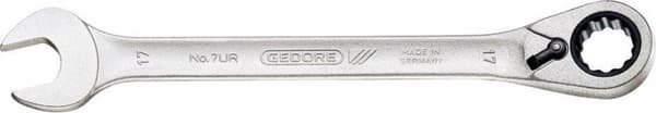 Gedore 2297302 7 UR - 13 Spärrnyckel med öppen ände