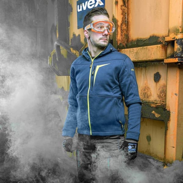 Uvex Ultrasonic 9302245 Goggles Orange Grå Din En 166-1 Din En 170