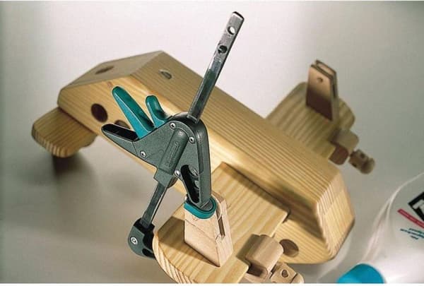 Wolfcraft Enhandsklämma 3455