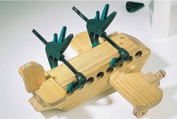 Wolfcraft Enhandsklämma 3455