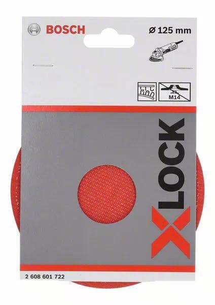Bosch krok och ögla - stöddyna - 125 mm - X-LOCK (2608601722)