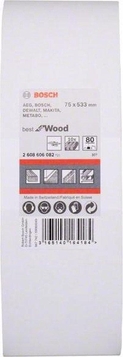 Bosch 2608606082 Hiomanauha X440 - K80 - 75 x 533mm (10 kpl)
