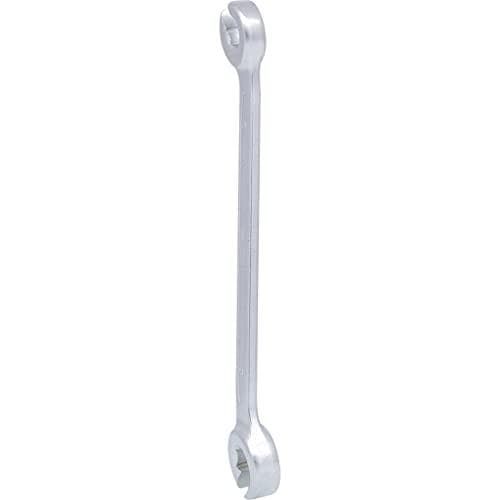 KS TOOLS CLASSIC Åben dobbeltringnøgle, vinklet, 16x18mm (517.0263)