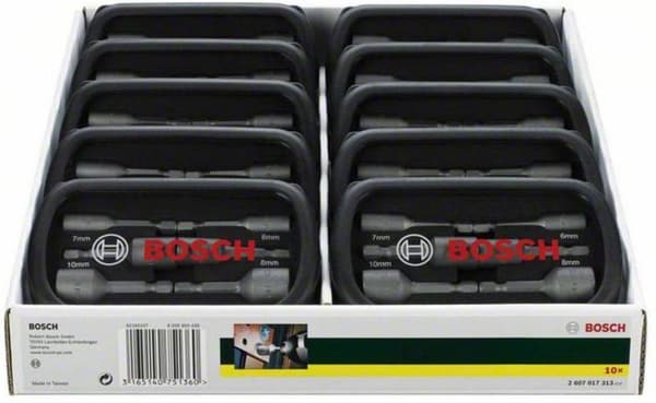 Bosch topnøglesæt - 6 stk