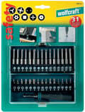 Miniatyrbillede 6 af 11: Wolfcraft Solid Combi Sikkerheds Bit Sæt