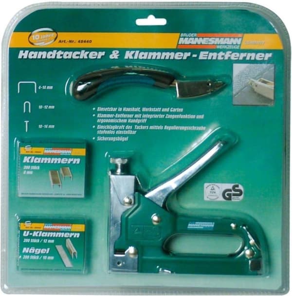 Bruder Mannesmann Hand Tacker
