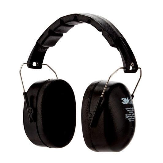 3M kapsel høreværn 90563EC1, foldbare, sorte bløde ørepuder, polstret pandebånd, SNR = 30,4 dB, - 1 stk (90563EC1)
