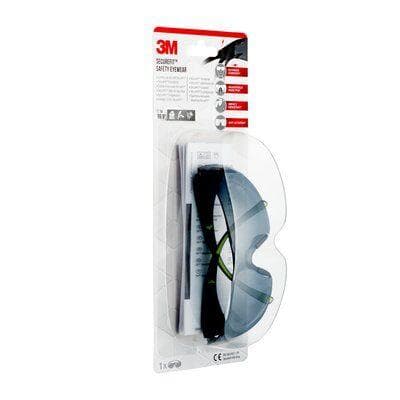 3M™ SecureFit™ sikkerhedsbriller SF400GC1, grå, 1/pak