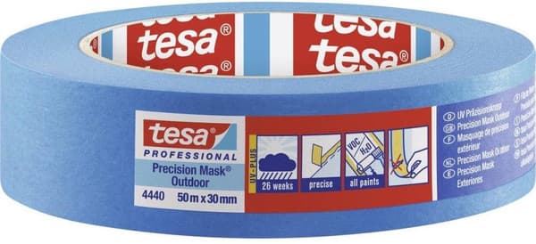 tesa PRECISION OUTDOOR 04440-00002-00 Malertape tesa Professional Blue (LxB) 50 mx 30 mm 1 stk.
