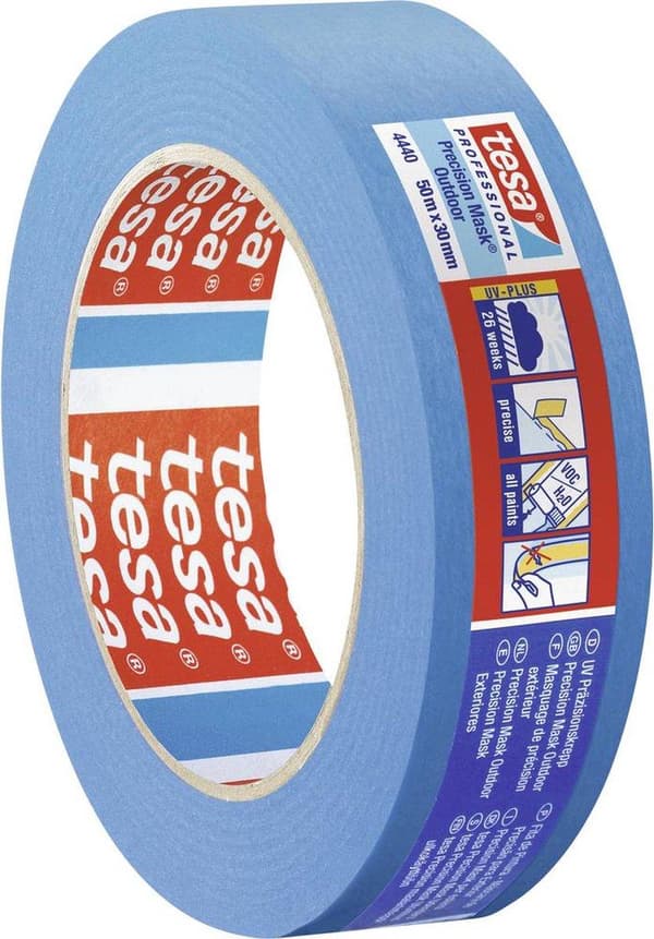 tesa PRECISION OUTDOOR 04440-00002-00 Malertape tesa Professional Blue (LxB) 50 mx 30 mm 1 stk.