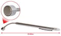 Miniatyrbild 2 av 6: KS TOOLS Werkzeuge-Maschinen GmbH 2-i-1 teleskopisk magnetlyft med rengörings- och justeringsverktyg för tvättmunstycken, 150-590 mm (550.1023)