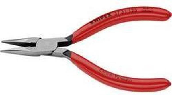 Knipex 37 31 125 Elektronik och finmekanik Platt tång med rund näsa Rak 125 mm