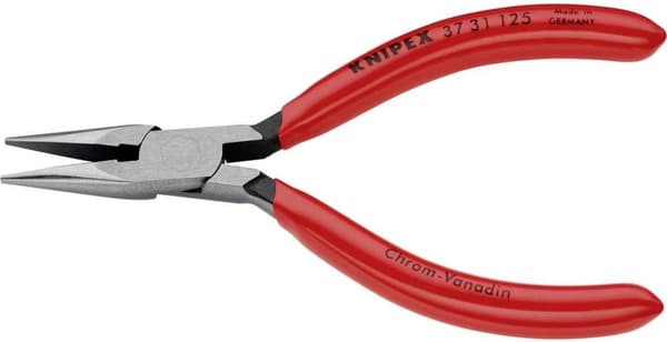 Knipex 37 31 125 Elektronik och finmekanik Platt tång med rund näsa Rak 125 mm