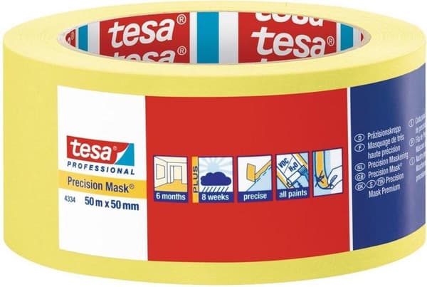 Tesa Precision maalarinteippi 4334 - 50 mx 50 mm