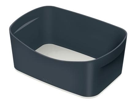 LEITZ My Box Hyggelig redskabsbakke, DIN A5, grå/lysgrå af plast, BPA-fri, fødevaresikker, med afrundede kanter - 1 stk (5264-00-89)