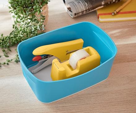 Leitz MyBox Opbevaringsboks, Soft Blue, Cozy Series, 52640061