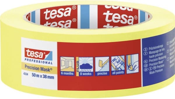 Tesa Precision maalarinteippi 4334 - 50 mx 38 mm