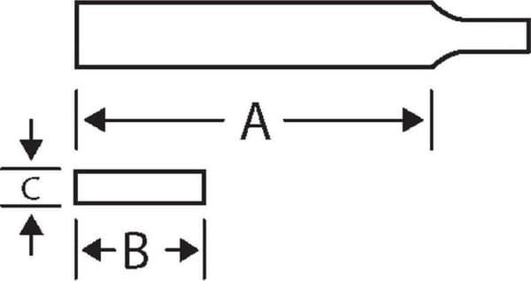 Bahco blokfil - PVC