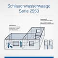 Miniatyrbillede 4 af 5: as - Schwabe slangevaterpas 20 m - slangevægt af PVC, krystalklar 8 x 1,5 mm - slangeudjævningsanordning inkl. tragt og to propper - ideel til at find