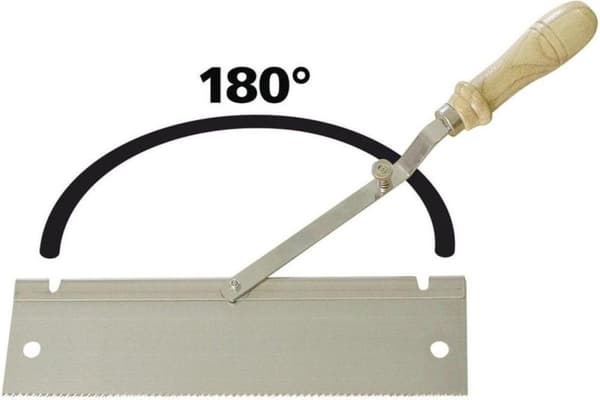 Wolfcraft kolasåg 390 mm böjt och vridbart handtag - 6925000