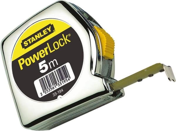 STANLEY Målebånd - Powerlock Målebånd - 5 Meter - 1-33-194