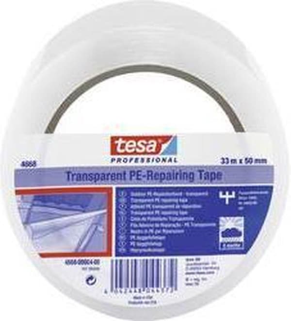tesa 04668-00004-01 Reparationstape tesa Professional Transparent (LxB) 33 mx 50 mm 1 stk.