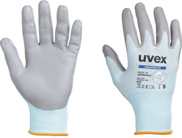 Uvex phynomic C3 6008007 Viiltosuojakäsine Koko (käsine): 7 EN 388 1 pari