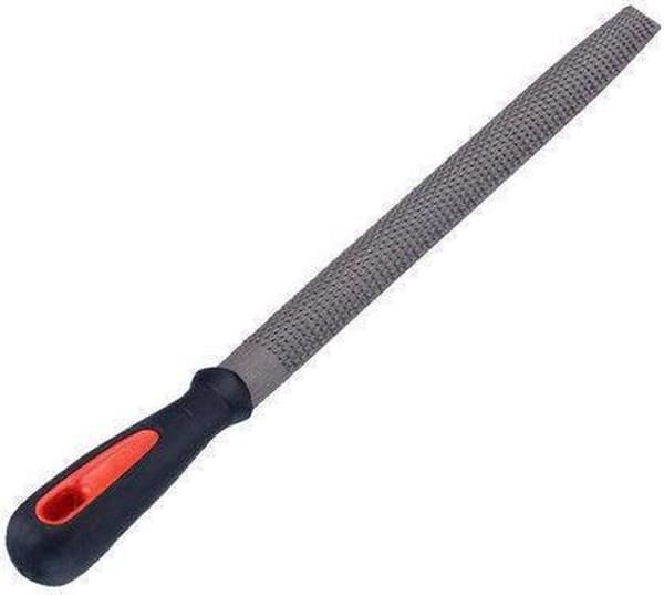 Bahco Puolipyöreä raastin ergonomisella kahvalla - 200 mm - Puolimakea