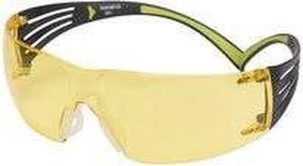 3M SF403AFA Secure Fit 400 sikkerhedsbriller - Polycarbonat - Rav - Antidug