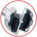 Miniatyrbild 3 av 7: Wolfcraft 3325000 Forstner borr 40 mm skarvlängd 90 mm Cylinderskaft 1 st