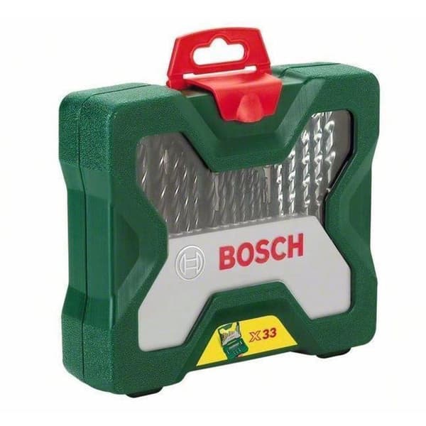 Bosch X-Line porasarja - 33 osaa - Puulle, metallille ja kivelle