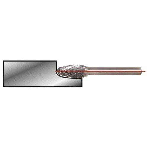 KS TOOLS HM välvd gradform F, 3mm (515.3261)