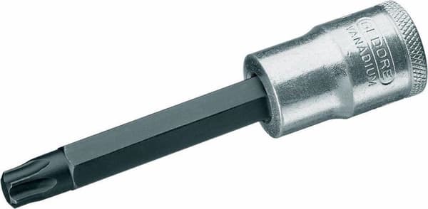 Gedore topnøgle skruetrækker 1/2 til indvendige Torx®-skruer lang Itx19l-t40-100