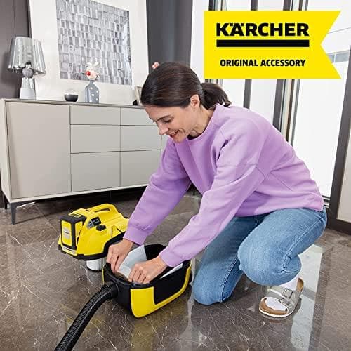 Karcher WD 1 kompakt batteri fleece filterposer Pakke med 4