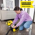 Miniatyrbillede 3 af 3: Karcher WD 1 kompakt batteri fleece filterposer Pakke med 4