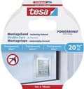Miniatyrbillede 6 af 7: Tesa monteringstape dobbeltsidet til transparent & glas - 5 mx 19 mm.