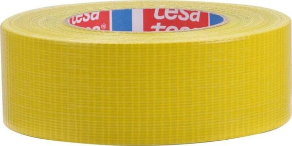 tesa 04662-00199-00 Tygtejp tesa Professional Gul (LxB) 50 mx 48 mm 1 st.