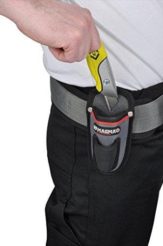 CK Magma Magma MA2731 kniv etui, sort - grå, 230 x 84 x 67 mm