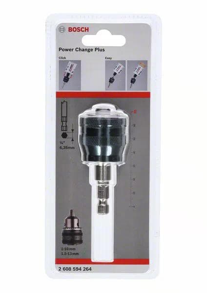 Bosch Power Change Plus - Hålsågsadapter med borrhuvud - 8,7 mm - Insexnyckel