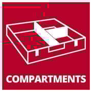 EINHELL plastrumssæt (egnet til E-Case-system) (4540012)