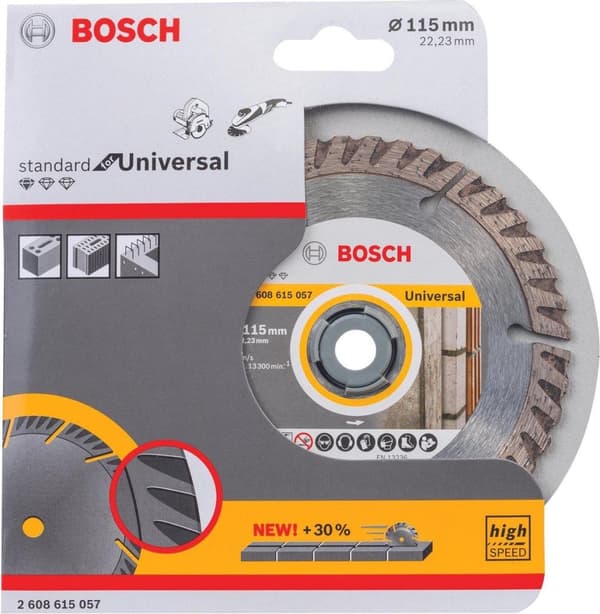 DIAMOND DISC PROF UNIVERSAL 115/22.23