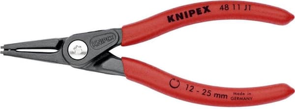 Knipex 4811J1 præcisionsringetang til indvendige ringe - boringer - 1,25 x 140 mm